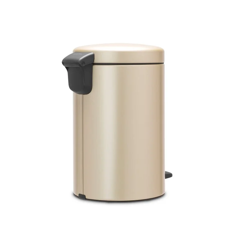 Waste Bin Brabantia NewIcon Pedal 12L, Metallic Gold
