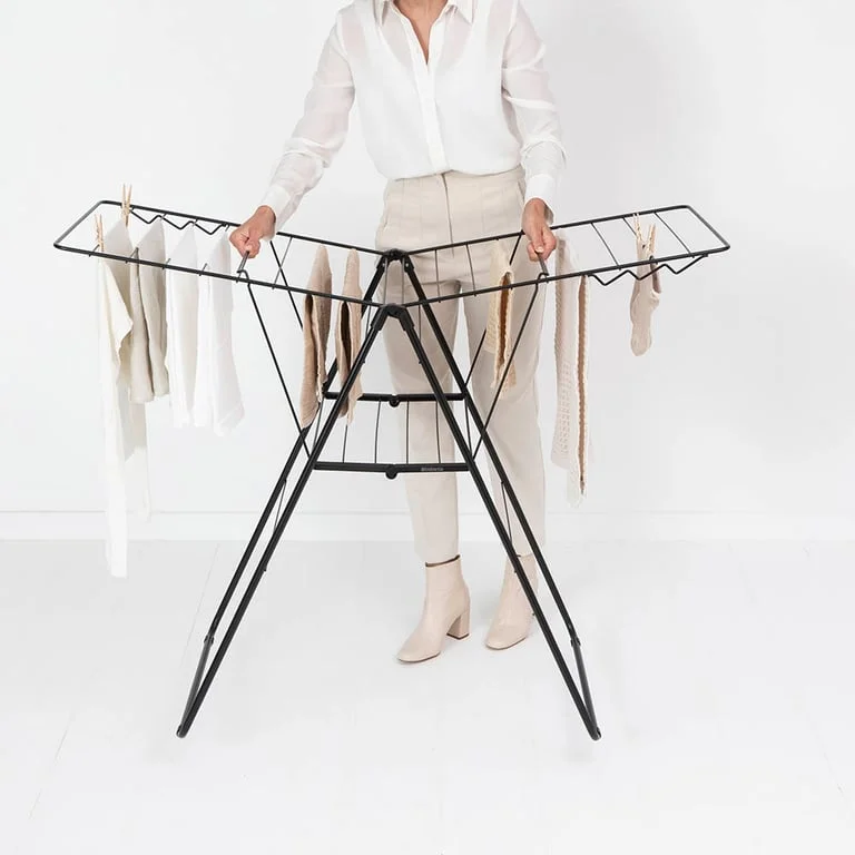 Drying Rack Brabantia Hangon, 20m, Matt Black