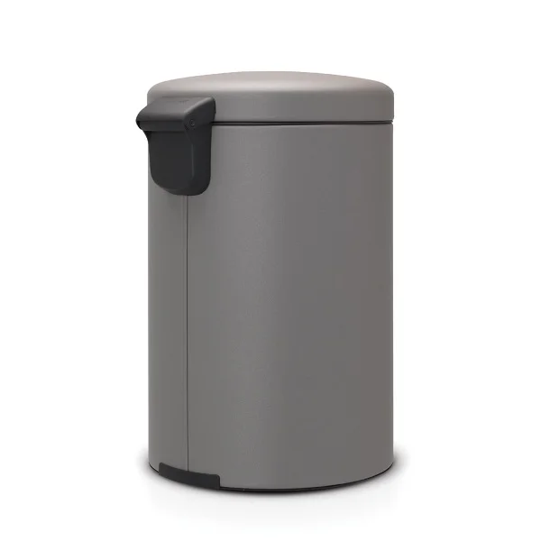 Кош за смет с педал Brabantia NewIcon 20L, Mineral Concrete Grey