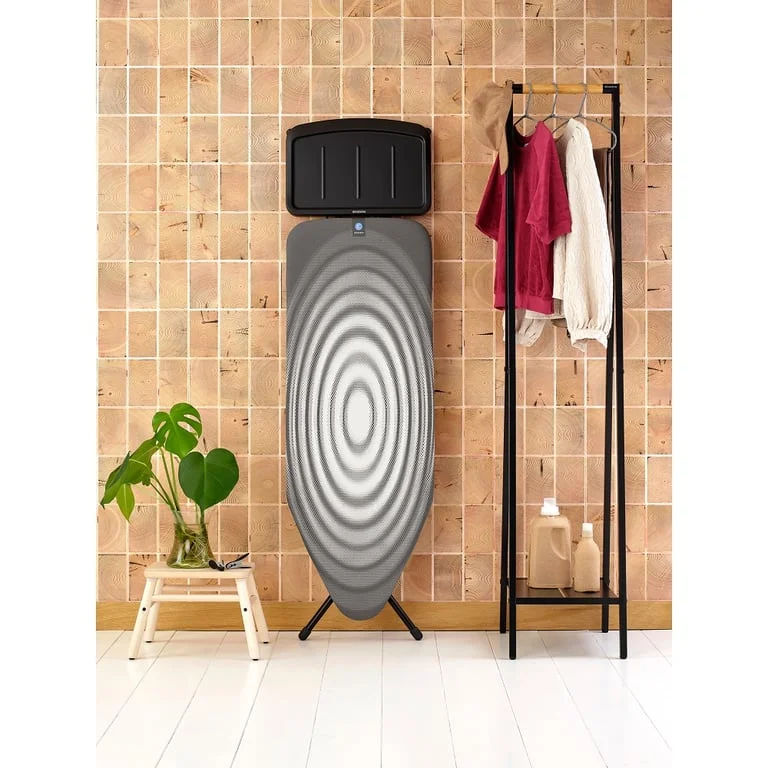 Маса за гладене Brabantia C 124x45cm с поставка за парогенератор, Titan Oval
