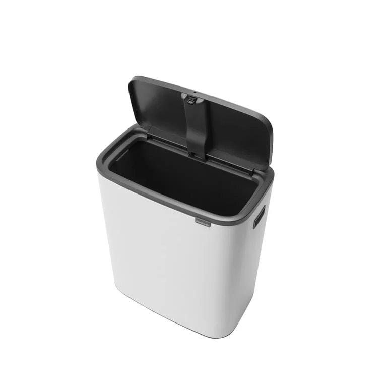Bo Touch Bin Brabantia, 60 litre, Plastic Bucket White