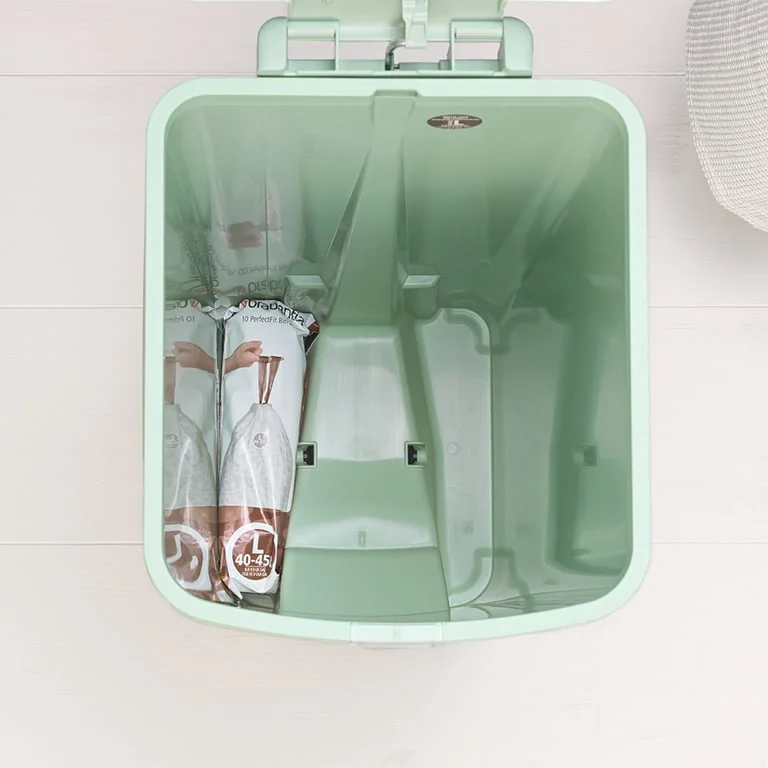 Кош за смет с педал Brabantia StepUp 40L, Jade Green