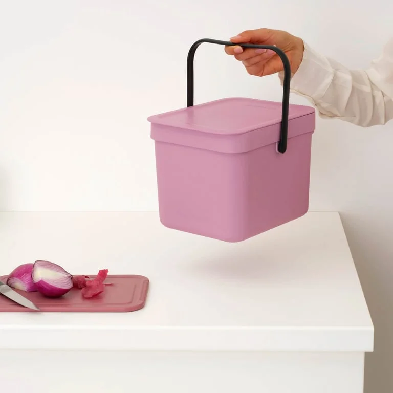 Waste Bin Separation Basket Brabantia Sort&Go 6L, Lilac Pink