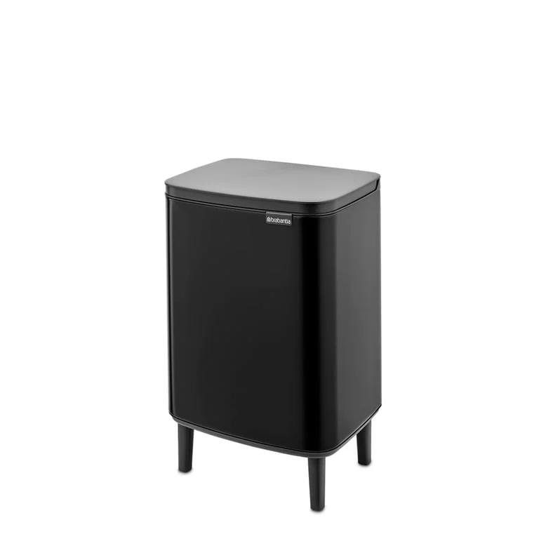 Waste Bin Brabantia Bo Small Hi 12L, Matt Black