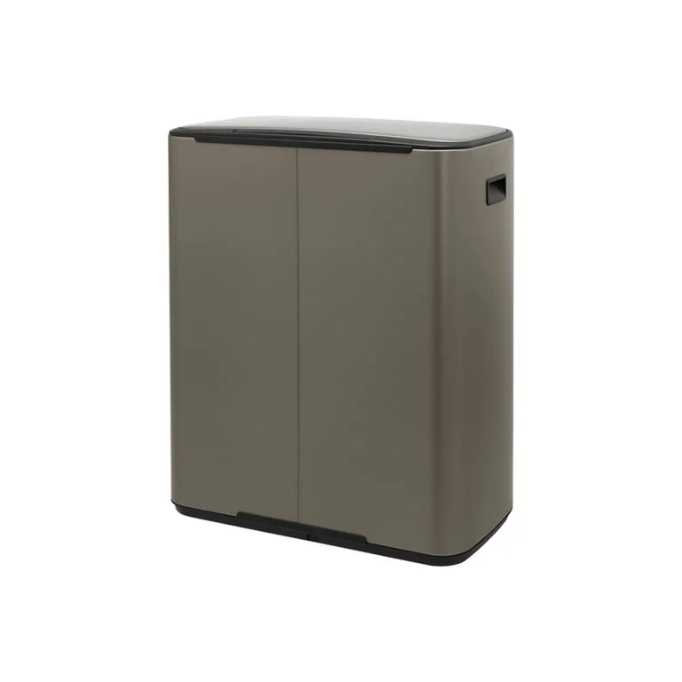 Waste Bin Brabantia Bo Pedal 60L, Platinum