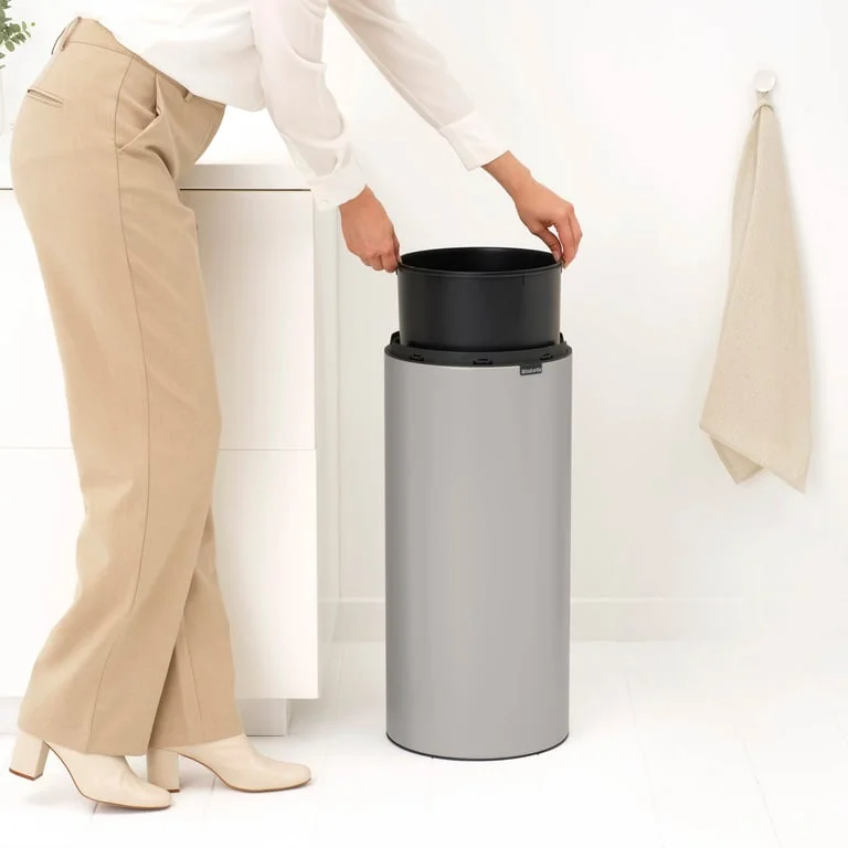 Waste Bin Brabantia Touch New 30L, Soft Grey
