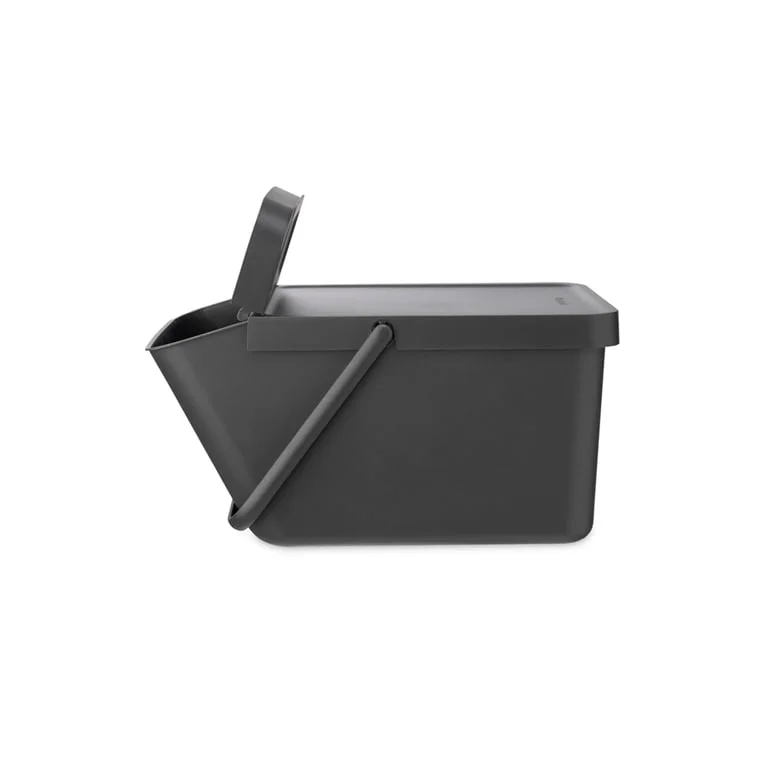 Recycle Bin Brabantia Sort & Go Stackable 20L, Grey