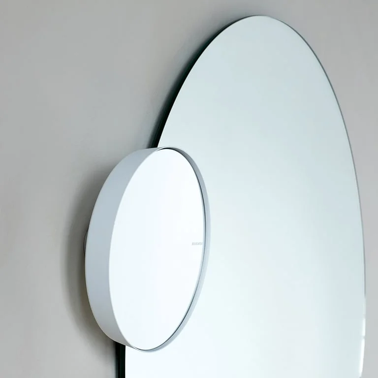 Bathroom Mirror Brabantia MindSet Mineral Fresh White