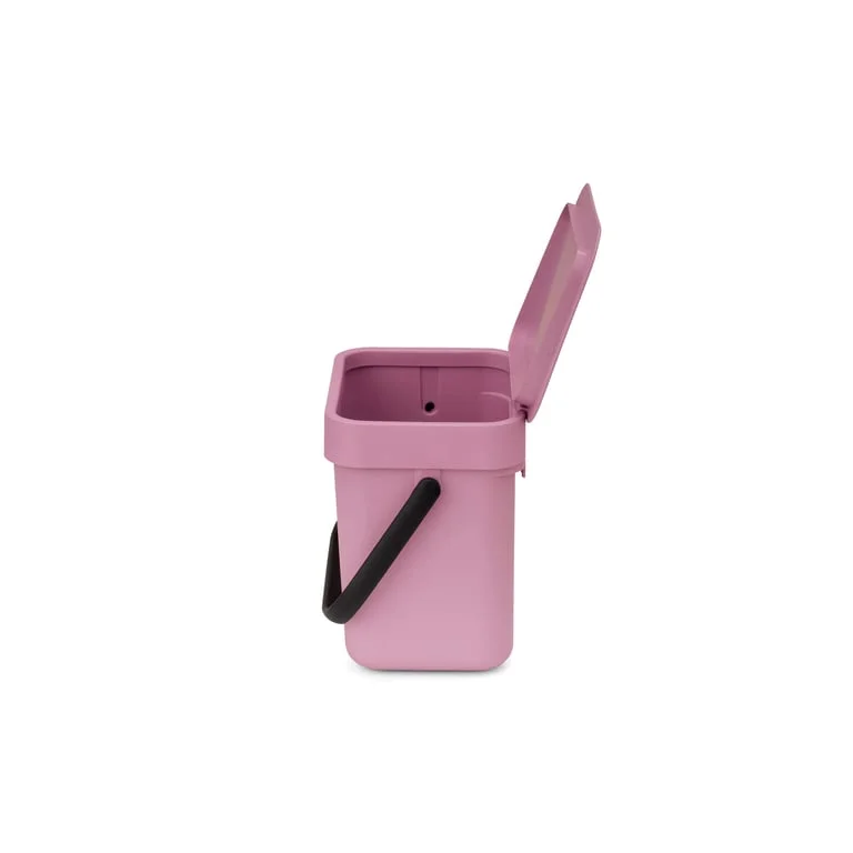 Waste Bin Brabantia Sort&Go 3L, Lilac Pink