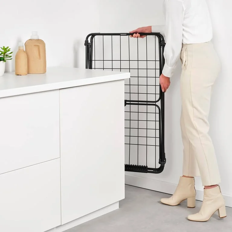 Сушилник за дрехи Brabantia Hangon Too 18m, Matt Black