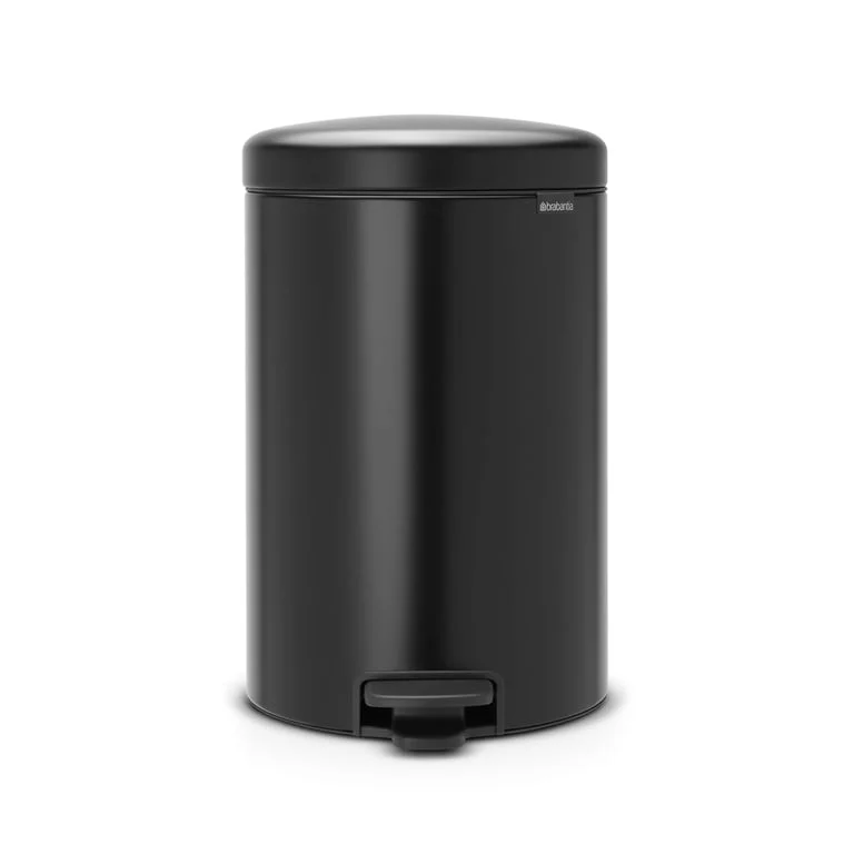 Кош за смет с педал Brabantia NewIcon 20L, Matt Black
