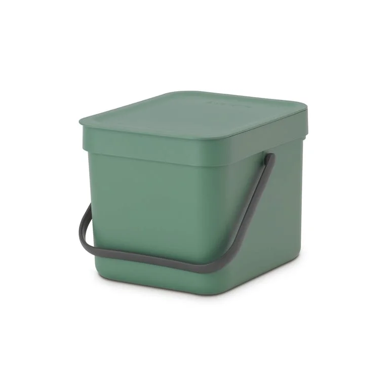 Waste Bin Brabantia Sort&Go 6L, Fir Green