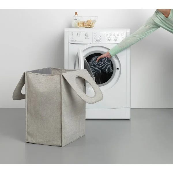 Laundry Bag Rectangular,Grey, 55L