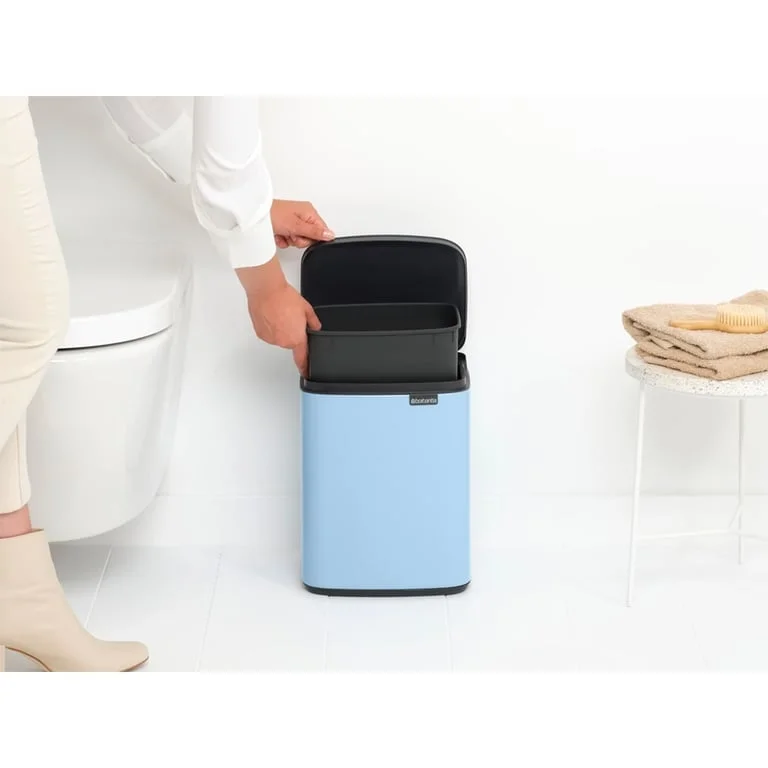 Waste Bin Brabantia Bo Small 7L, Dreamy Blue