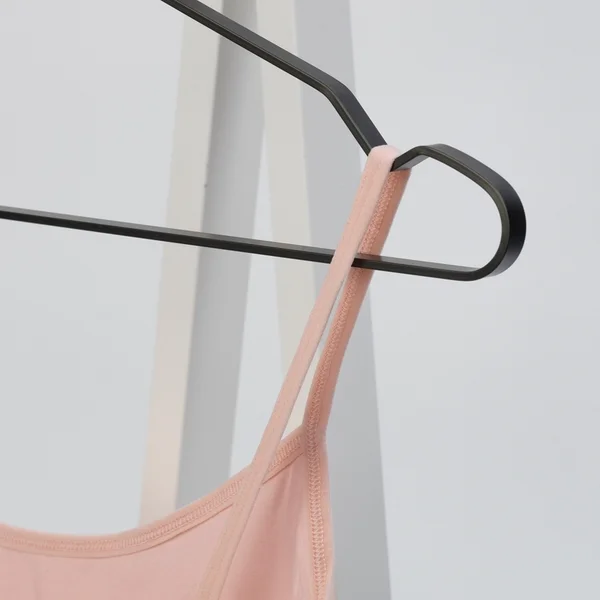 Закачалки за дрехи Brabantia Linn Black, алуминий, черни, 4 броя