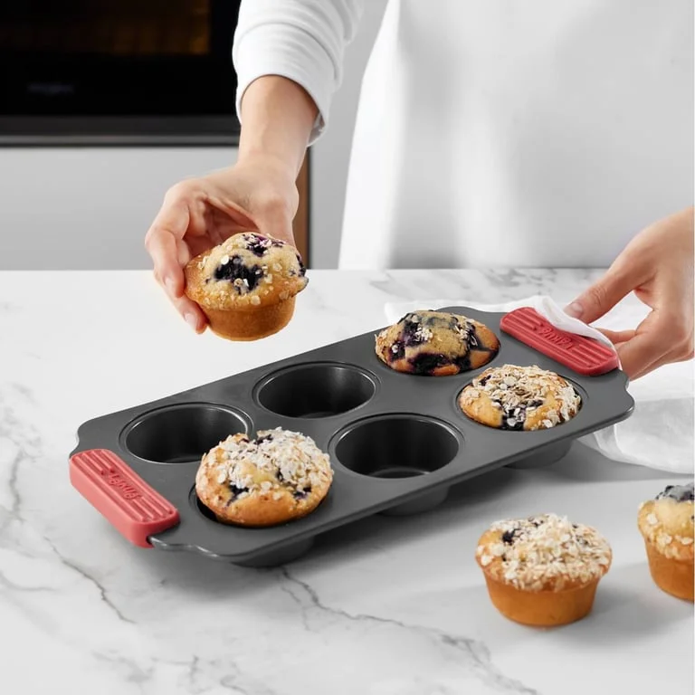 Muffins Mould Lekue 31x18xH3.7cm, Non-Stick