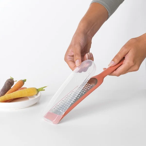 Coarse Grater Brabantia Tasty+ Terracotta Pink