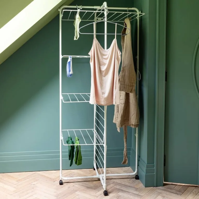 Drying Rack Brabantia Hangon Tower, 30m, Fresh White