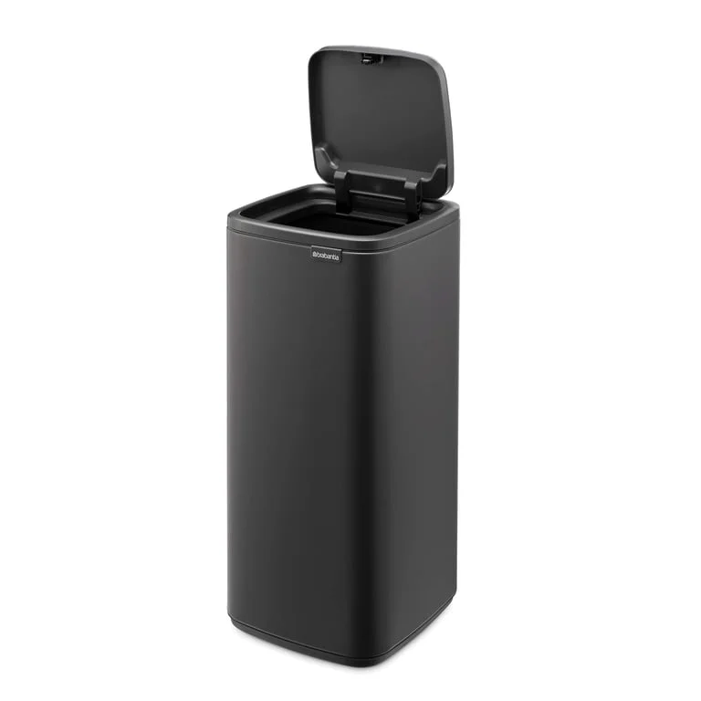 Waste Bin Brabantia Bo Touch 30L, Mineral Infinite Grey