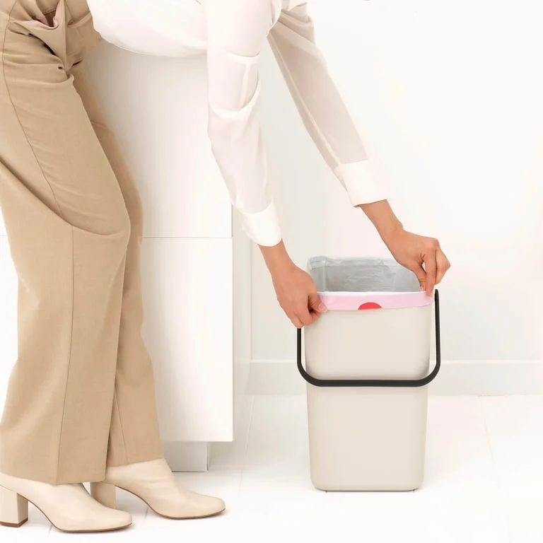 Waste Bin Brabantia Sort&Go 25L, Soft Beige