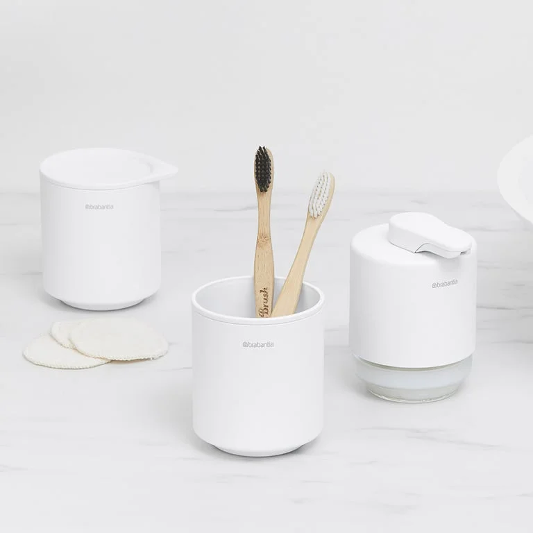 Стойка за четки за зъби Brabantia MindSet Mineral Fresh White