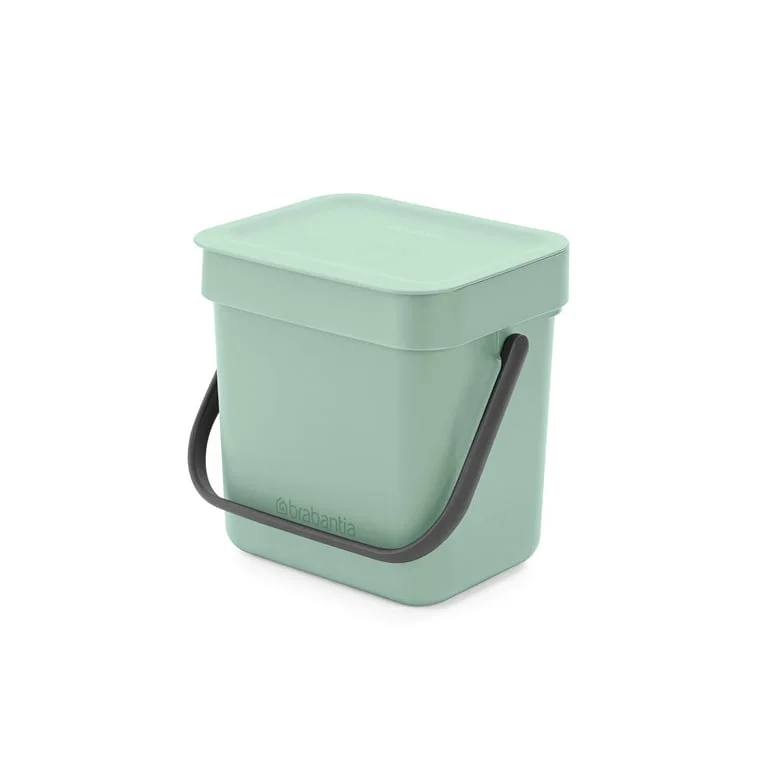 Waste Bin Brabantia Sort&Go 3L, Jade Green