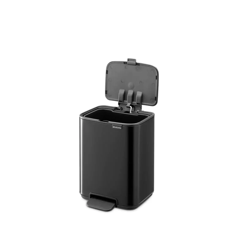 Кош за смет Brabantia Bo Pedal 4L, Matt Black