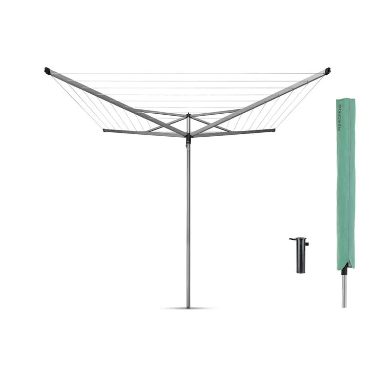 Outdoor Dryer Brabantia Essential, 40m, ground tube and cover