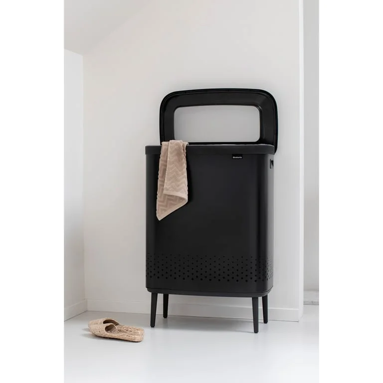 Кош за пране Brabantia Bo 2x45L, Matt Black
