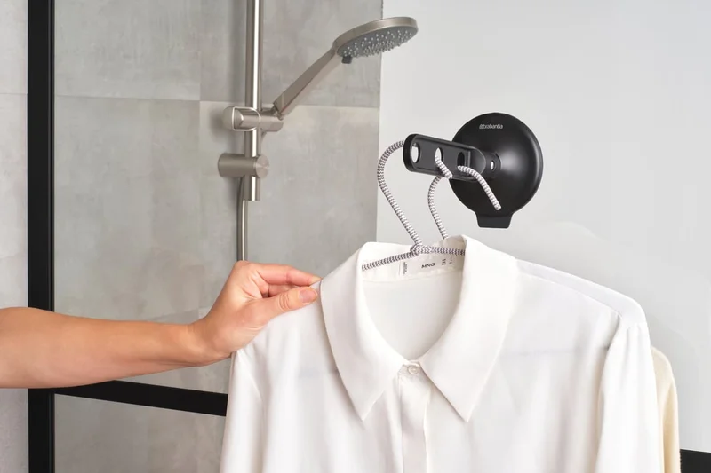 Clothes Hook with Suction Cup Brabantia Black