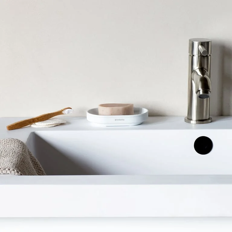 Soap Dish Brabantia MindSet Mineral Fresh White