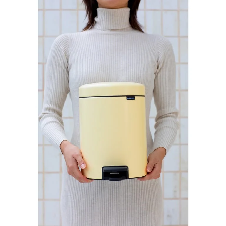 Pedal Waste Bin Brabantia NewIcon 12L, Mellow Yellow