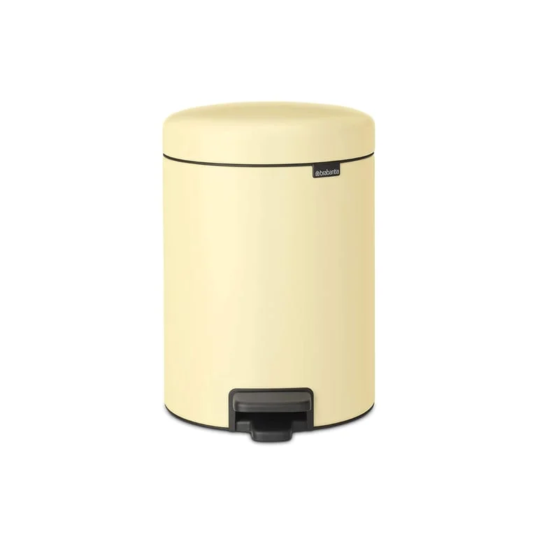 Кош за смет с педал Brabantia NewIcon 5L, Mellow Yellow