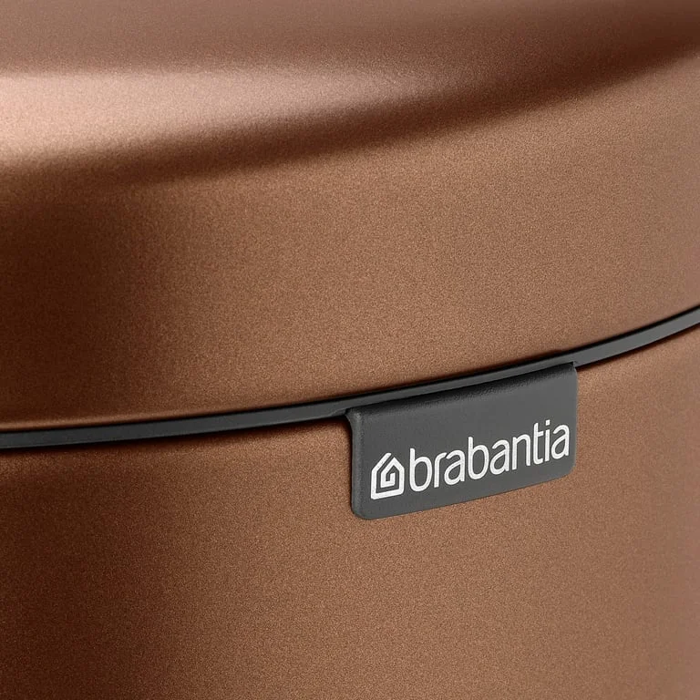 Кош за смет с педал Brabantia NewIcon 5L, Warm Bronze