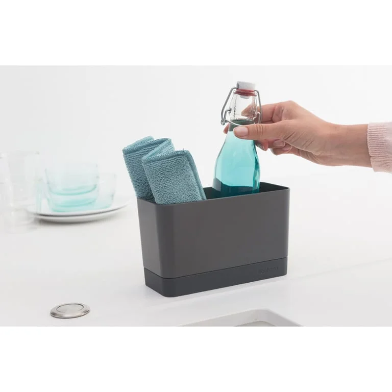 Sink organizer, Brabantia, Dark Grey