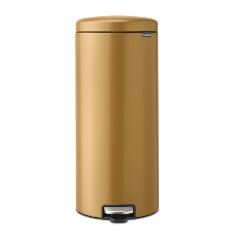 Кош за смет с педал Brabantia NewIcon 30L, Warm Gold