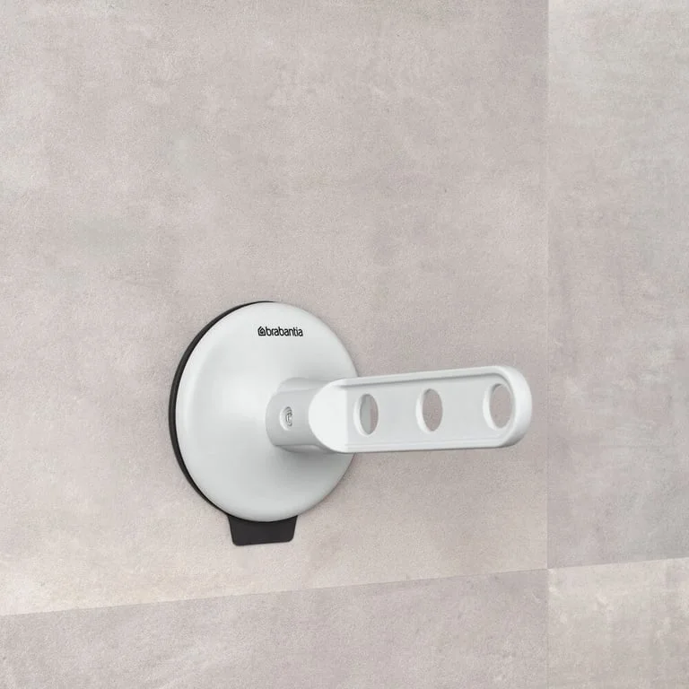 Clothes Hook with Suction Cup Brabantia Light Grey
