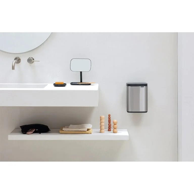 Кош за смет Brabantia Bo Small 4L, Matt Steel Fingerprint Proof