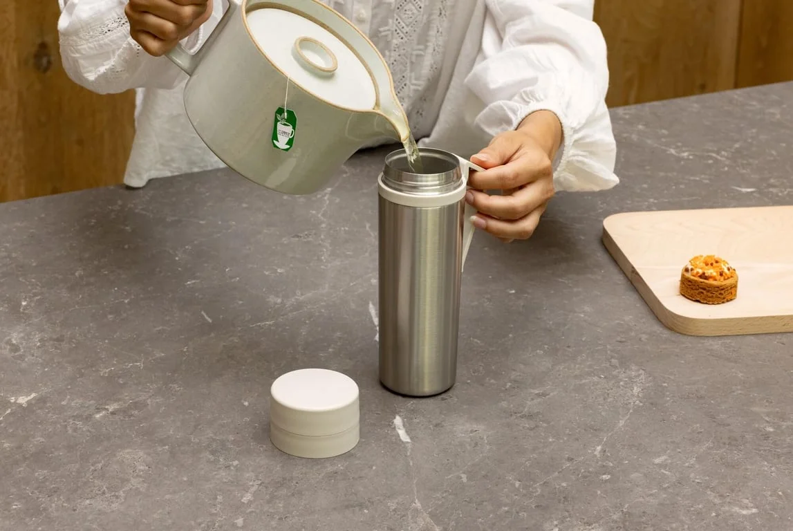 Insulated Flask Brabantia Make & Take 0.5L, Soft Beige