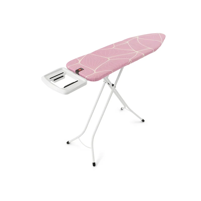 Ironing Board Brabantia B 124x38cm, Solid Steam Iron Rest, Lilac Waves