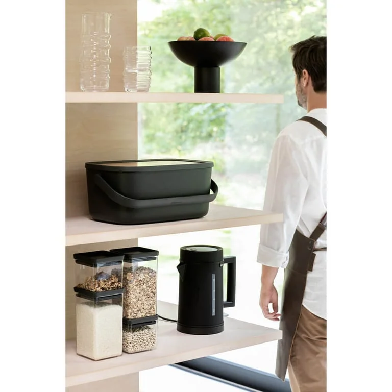 Bread Bin Brabantia Nic, Dark Grey