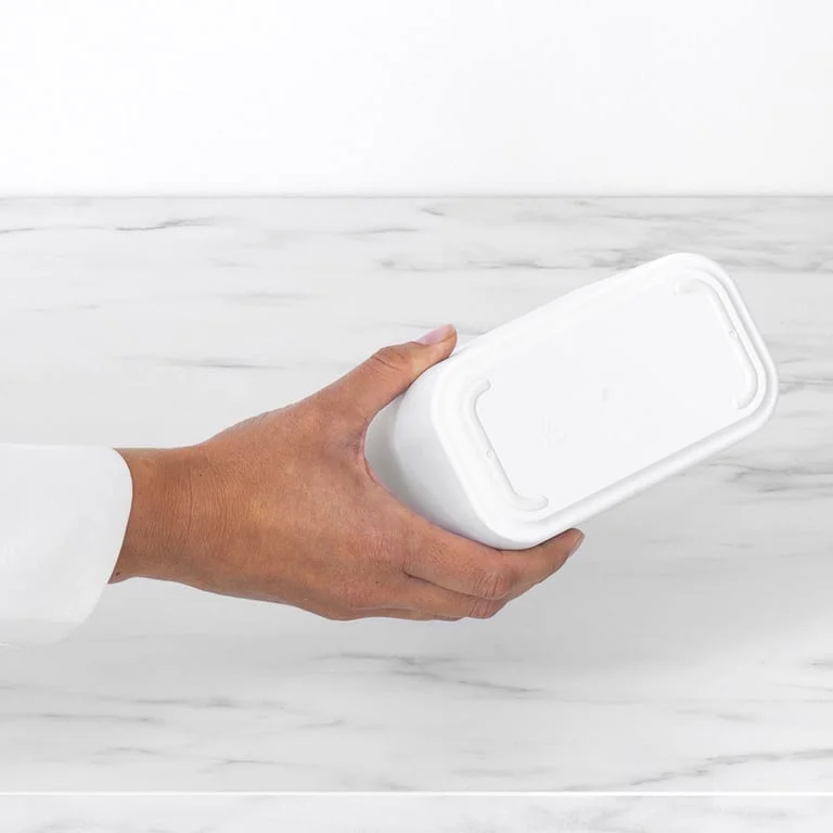 Bathroom Waste Caddy Brabantia MindSet Mineral Fresh White