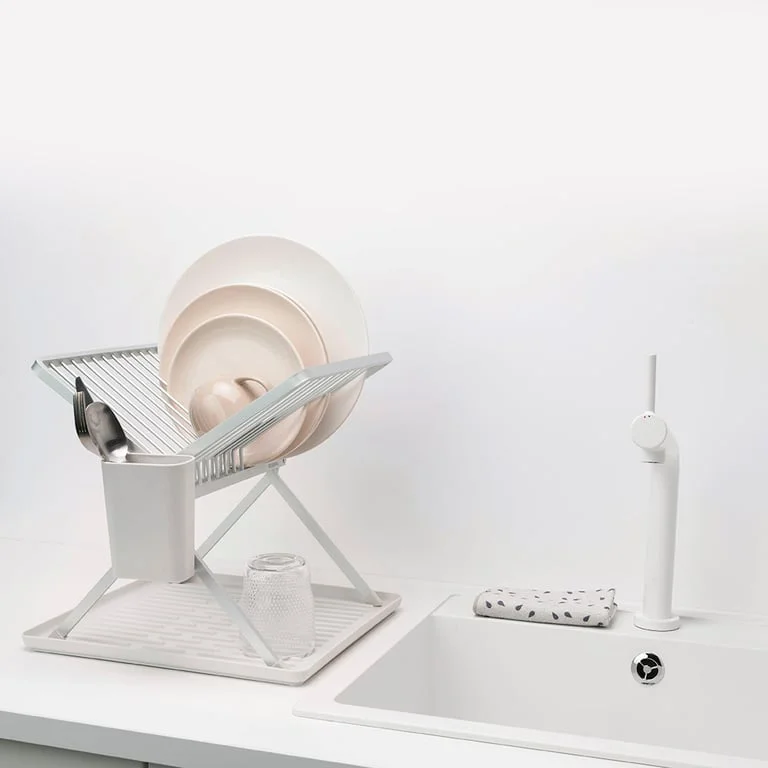 Компактен сгъваем сушилник Brabantia, Light Grey