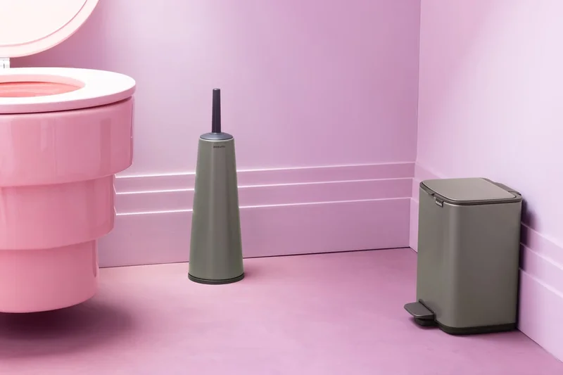 Кош за смет Brabantia Bo Pedal 4L, Platinum