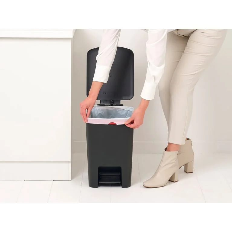 Pedal Waste Bin Brabantia StepUp 25L, Dark Grey
