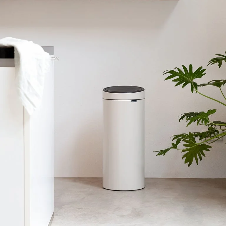Waste Bin Brabantia Touch New 30L, Soft Beige