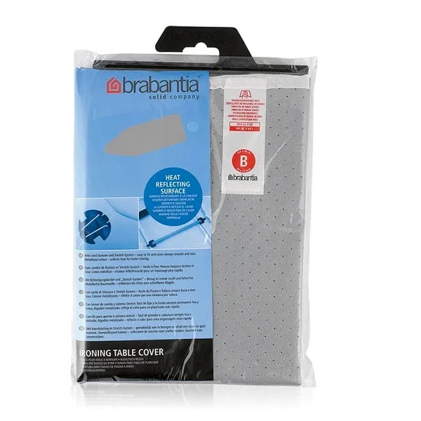 Ironing Board Cover Brabantia B 124x38cm, 2mm Foam, Metallised