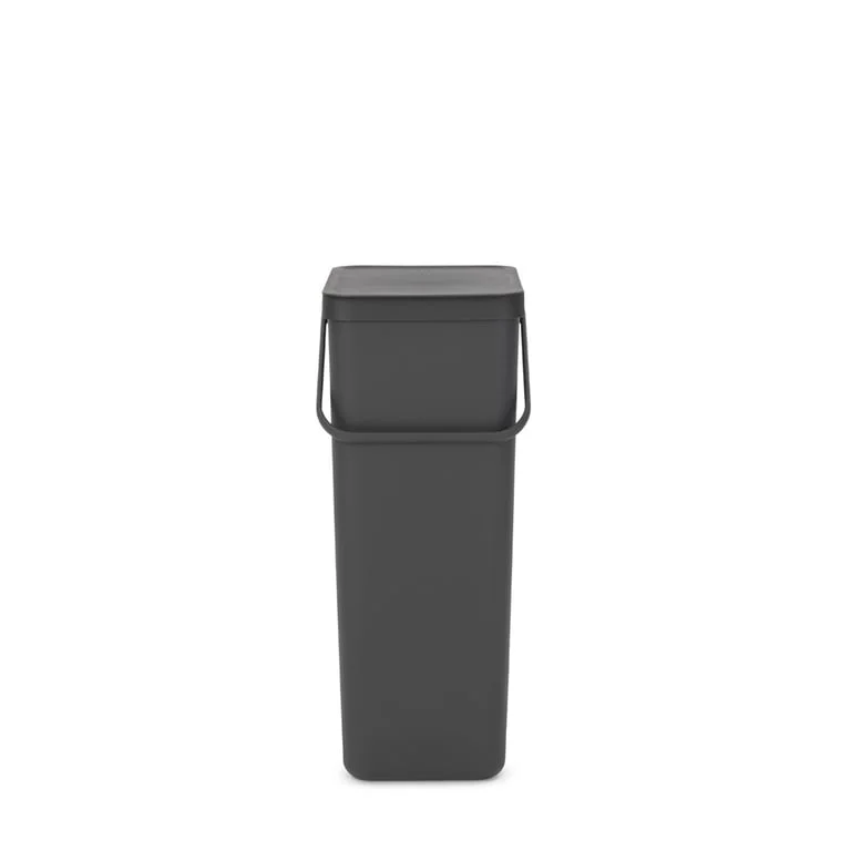 Waste Bin Brabantia Sort&Go 40L, Dark Grey