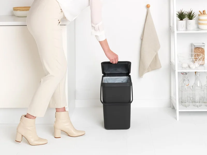 Кош за смет за разделно събиране Brabantia Sort&Go 25L, Grey