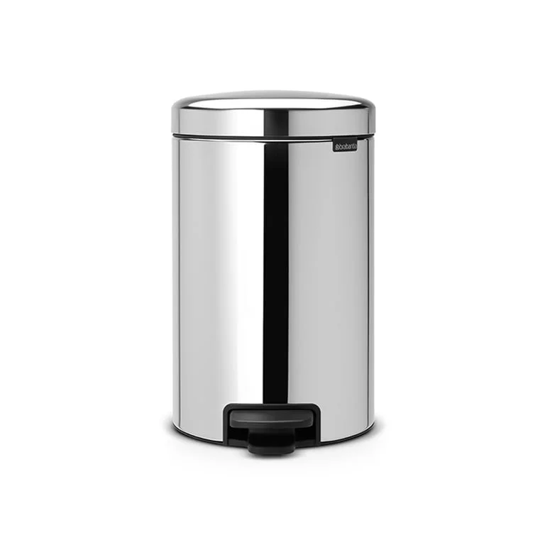 Waste Bin NewIcon Brabantia 12L Brilliant Steel